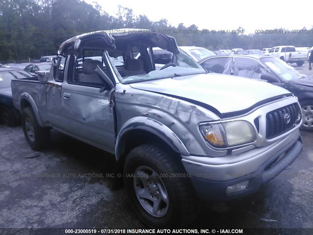 5TESM92N02Z066240 - 2002 TOYOTA TACOMA XTRACAB PRERUNNER ოქროსფერი ფოტო 1