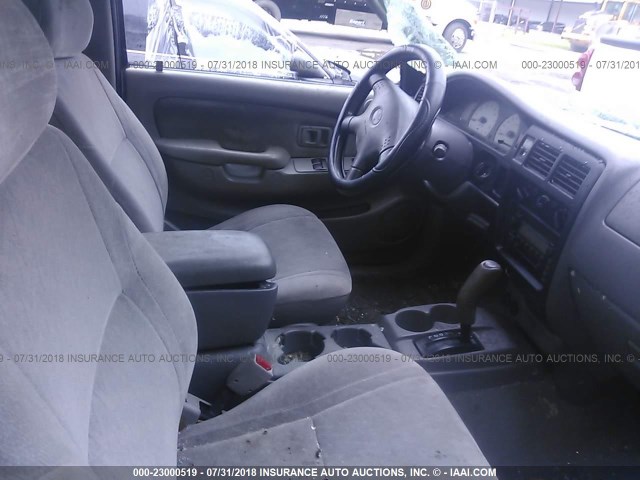 5TESM92N02Z066240 - 2002 TOYOTA TACOMA XTRACAB PRERUNNER ოქროსფერი ფოტო 5