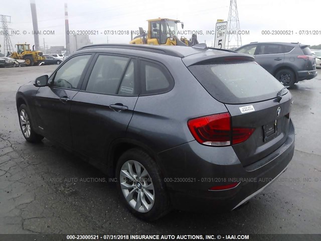 WBAVL1C59EVY12897 - 2014 BMW X1 XDRIVE28I GRAY photo 3