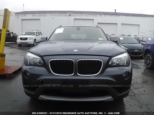 WBAVL1C59EVY12897 - 2014 BMW X1 XDRIVE28I GRAY photo 6