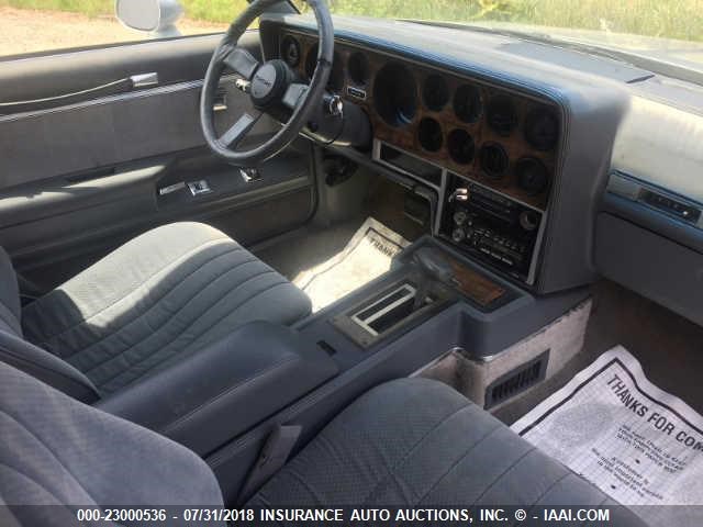 2G2GJ37H6G2241860 - 1986 PONTIAC GRAND PRIX Unknown photo 5