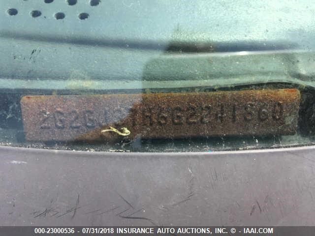 2G2GJ37H6G2241860 - 1986 PONTIAC GRAND PRIX Unknown photo 9