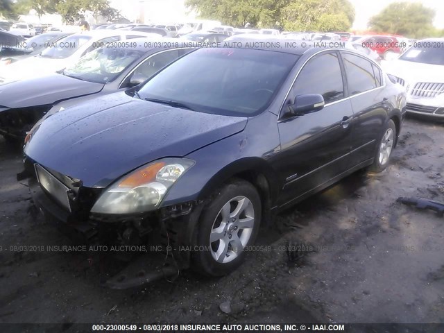 1N4CL21E79C185434 - 2009 NISSAN ALTIMA HYBRID GRAY photo 2