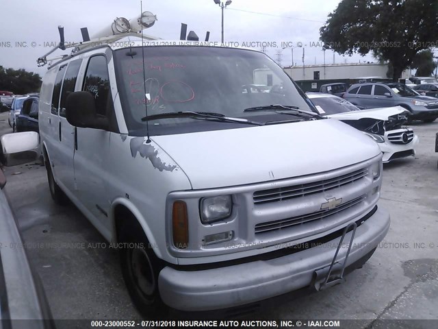 1GCFG25W5Y1167815 - 2000 CHEVROLET EXPRESS G2500  WHITE photo 1