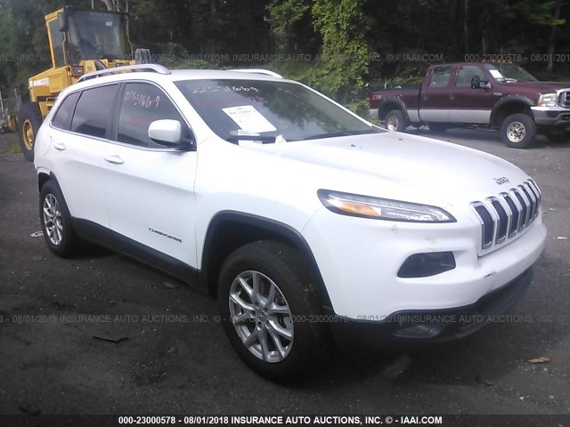 1C4PJMCB0JD562832 - 2018 JEEP CHEROKEE LATITUDE Beyaz fotoğraf 1