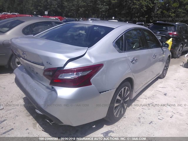 1N4AL3AP3JC192058 - 2018 NISSAN ALTIMA 2.5/S/SV/SL/SR SILVER photo 4