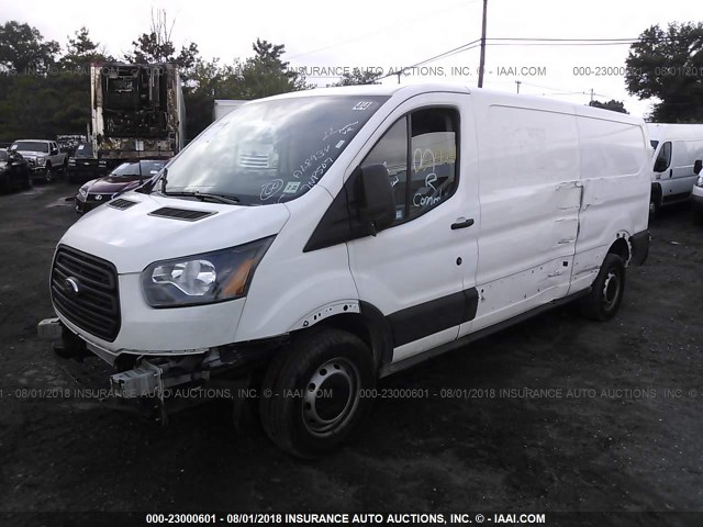 1FTYE9ZM9HKA66934 - 2017 FORD TRANSIT T-150 WHITE photo 2