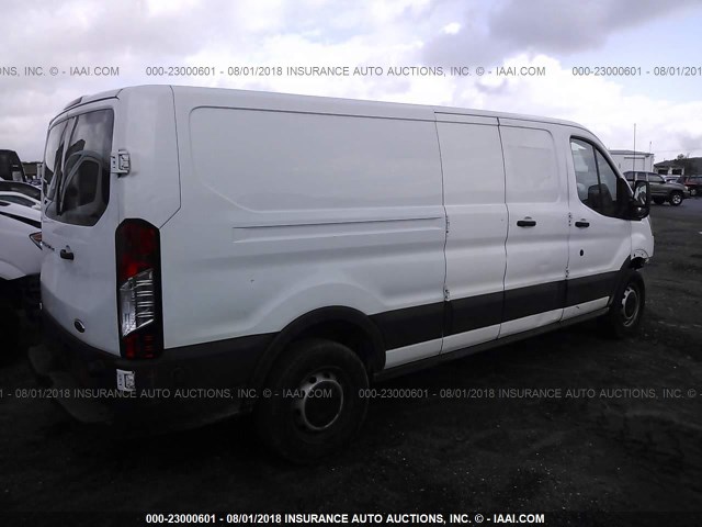 1FTYE9ZM9HKA66934 - 2017 FORD TRANSIT T-150 WHITE photo 4