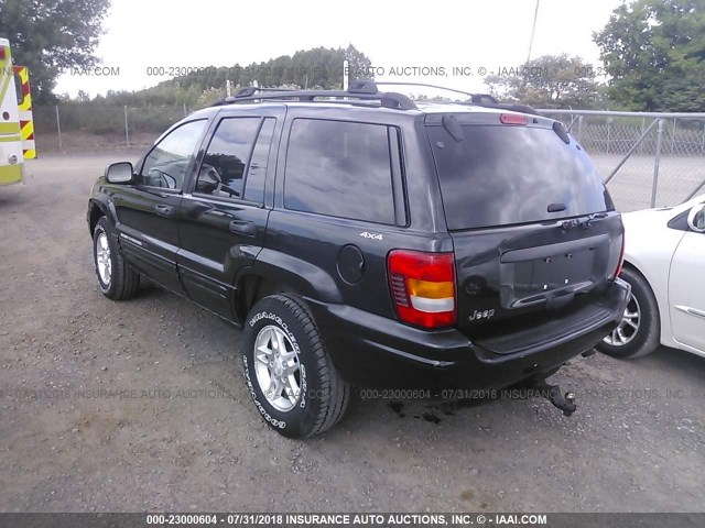 1J4GW48N64C131596 - 2004 JEEP GRAND CHEROKEE LAREDO/COLUMBIA/FREEDOM 黑色 照片 3