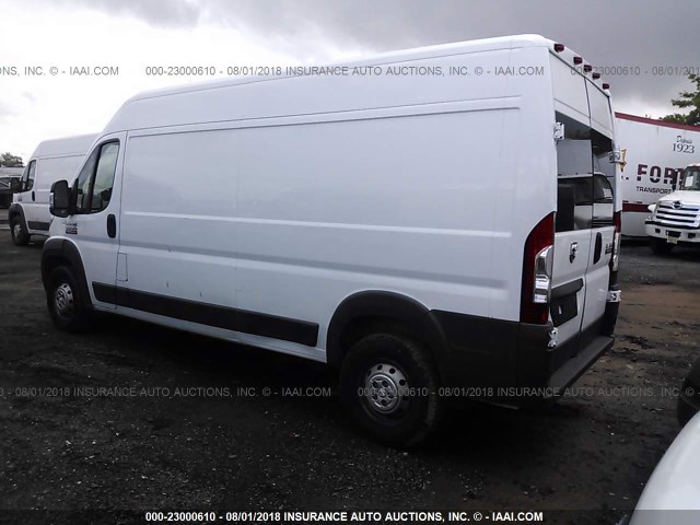 3C6TRVDGXHE539663 - 2017 RAM PROMASTER 2500 2500 HIGH WHITE photo 3