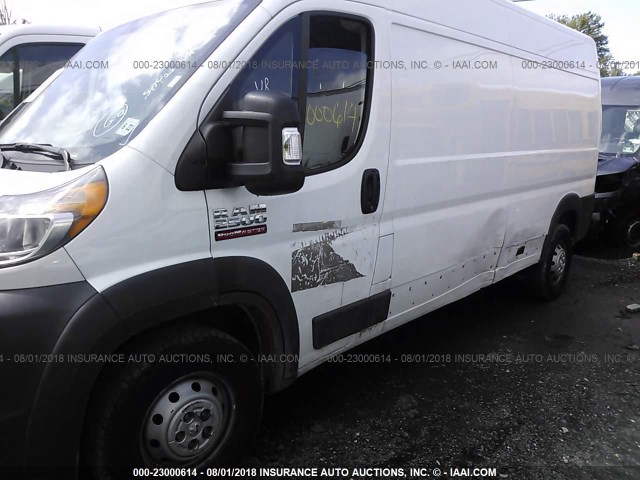 3C6TRVDG5HE541403 - 2017 RAM PROMASTER 2500 2500 HIGH WHITE photo 6