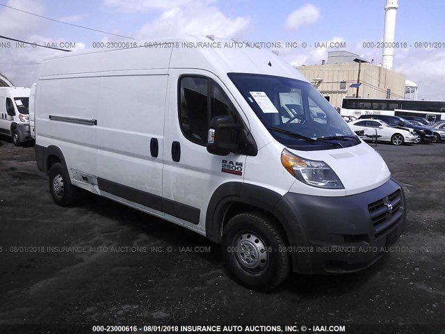 3C6TRVDG9HE526063 - 2017 RAM PROMASTER 2500 2500 HIGH WHITE photo 1