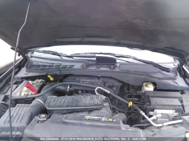 1A8HX58228F147374 - 2008 CHRYSLER ASPEN LIMITED შავი ფოტო 10