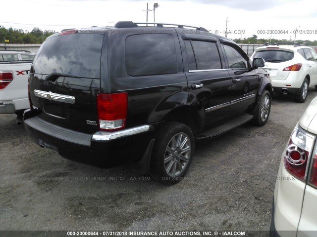 1A8HX58228F147374 - 2008 CHRYSLER ASPEN LIMITED შავი ფოტო 4