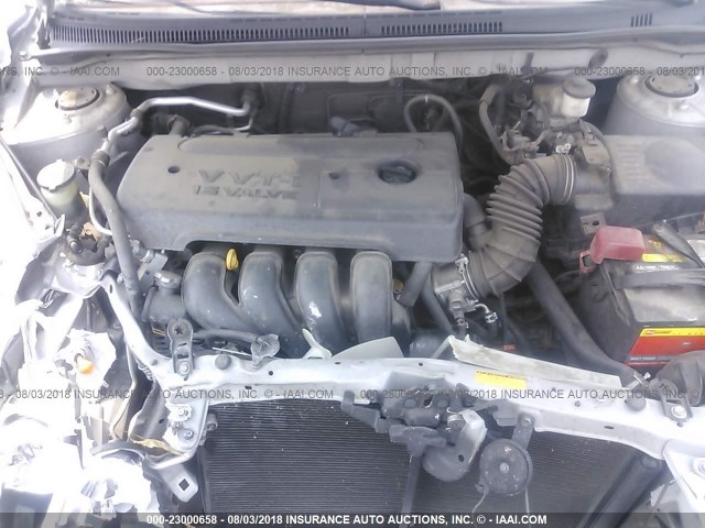 1NXBR32E17Z796331 - 2007 TOYOTA COROLLA CE/LE/S SILVER photo 10