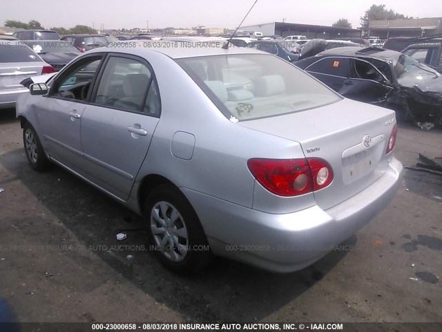 1NXBR32E17Z796331 - 2007 TOYOTA COROLLA CE/LE/S SILVER photo 3