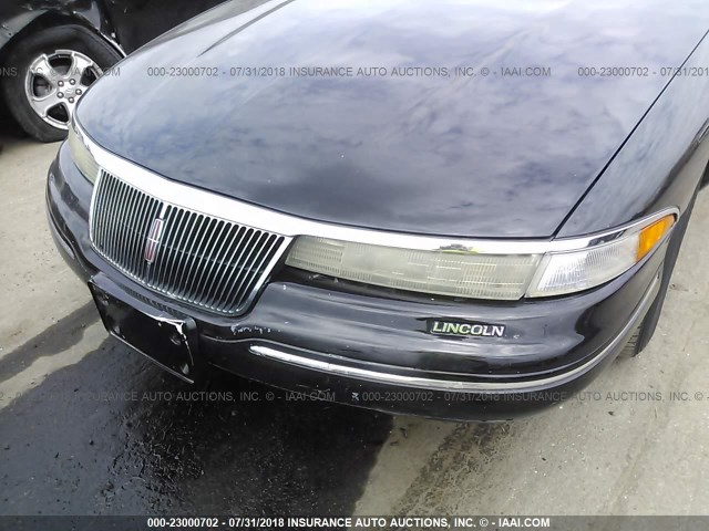 1LNLM91V3RY674606 - 1994 LINCOLN MARK VIII BLACK photo 6