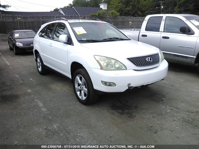 JTJHA31U540031959 - 2004 LEXUS RX 330 WHITE photo 1