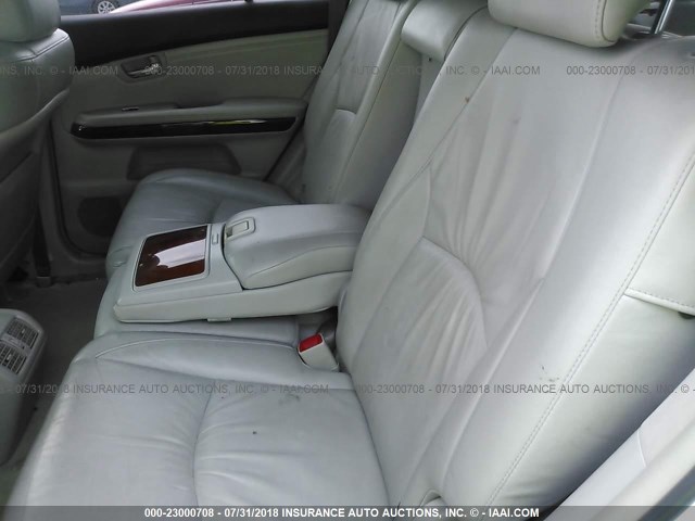 JTJHA31U540031959 - 2004 LEXUS RX 330 WHITE photo 8