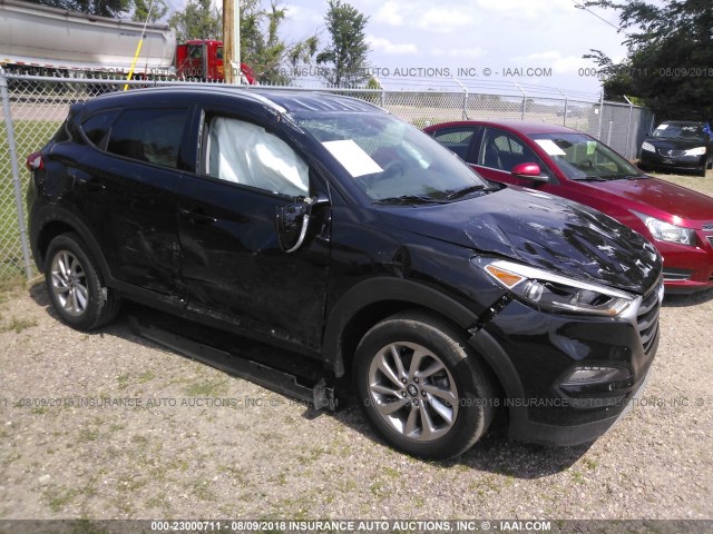 KM8J3CA27HU369340 - 2017 HYUNDAI TUCSON LIMITED/SPORT AND ECO/SE BLACK photo 1