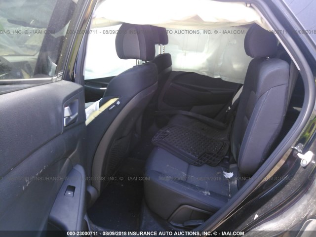 KM8J3CA27HU369340 - 2017 HYUNDAI TUCSON LIMITED/SPORT AND ECO/SE BLACK photo 8