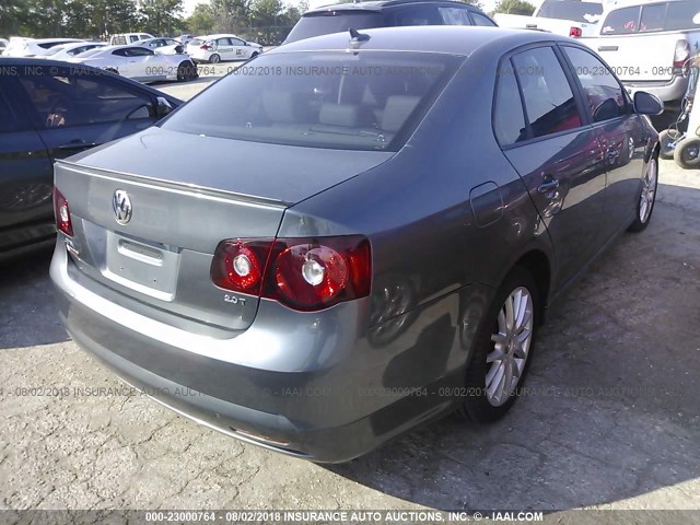 3VWRJ71K58M194477 - 2008 VOLKSWAGEN JETTA WOLFSBURG 灰色 照片 4