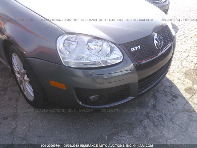 3VWRJ71K58M194477 - 2008 VOLKSWAGEN JETTA WOLFSBURG 灰色 照片 6