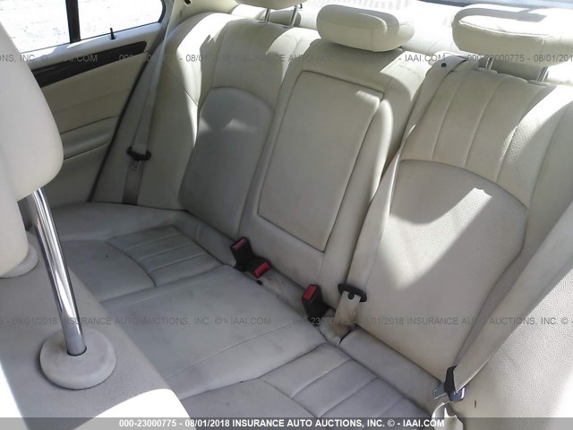 WDBRF54H07F858979 - 2007 MERCEDES-BENZ C 280 WHITE photo 8