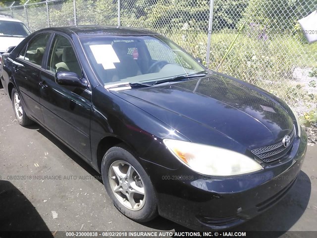 4T1BE32K42U096264 - 2002 TOYOTA CAMRY LE/XLE/SE 黑色 照片 1