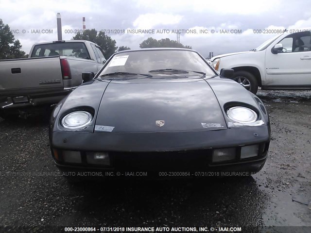 9289202110 - 1979 PORSCHE 928 BLACK photo 6