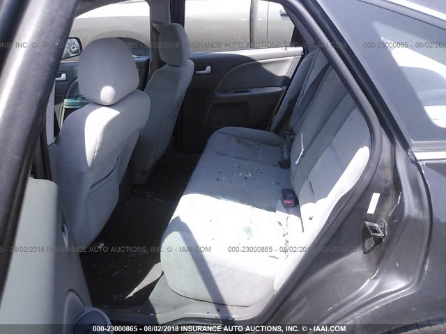 1FAHP24177G155875 - 2007 FORD FIVE HUNDRED SEL GRAY photo 8