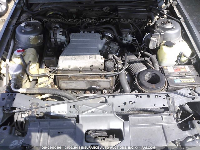 1G1JF31W5K7143892 - 1989 CHEVROLET CAVALIER Z24 GRAY photo 10