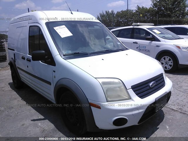NM0LS7DN0AT023913 - 2010 FORD TRANSIT CONNECT XLT WHITE photo 1