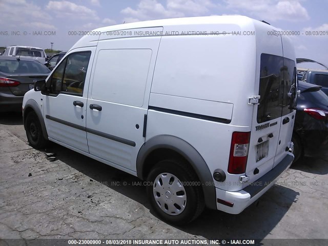 NM0LS7DN0AT023913 - 2010 FORD TRANSIT CONNECT XLT WHITE photo 3