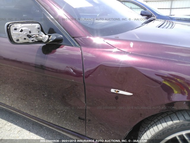 WBAHL83556DT03922 - 2006 BMW 750 I MAROON photo 6