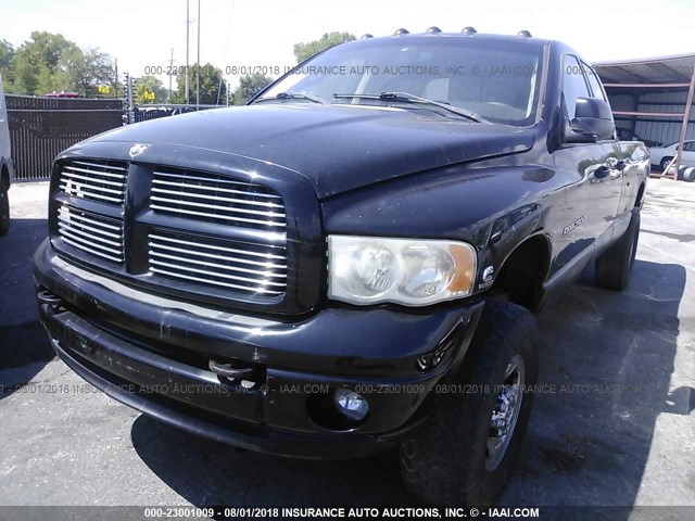 3D7KU28C73G820069 - 2003 DODGE RAM 2500 ST/SLT 黑色 照片 2