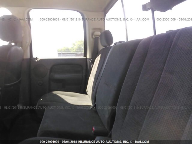 3D7KU28C73G820069 - 2003 DODGE RAM 2500 ST/SLT 黑色 照片 8