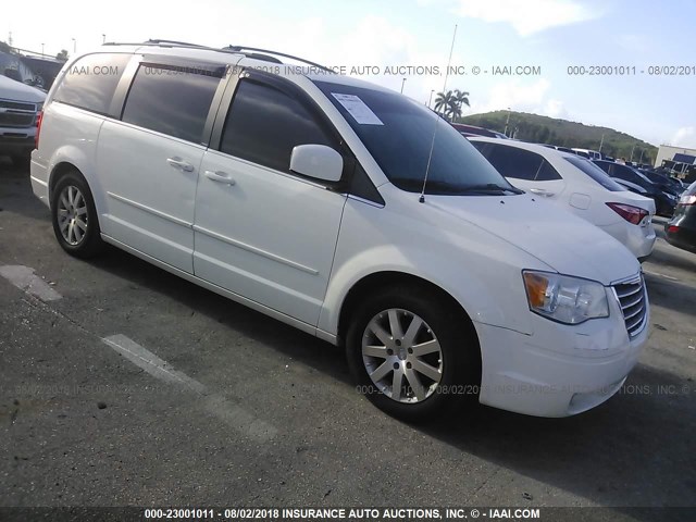 2A8HR54PX8R153203 - 2008 CHRYSLER TOWN & COUNTRY TOURING WHITE photo 1