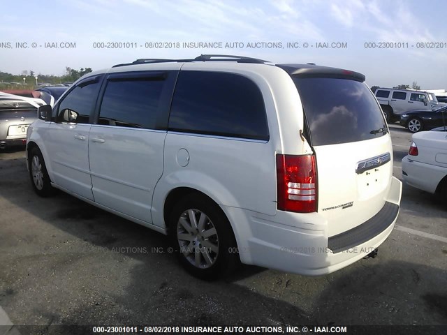 2A8HR54PX8R153203 - 2008 CHRYSLER TOWN & COUNTRY TOURING WHITE photo 3