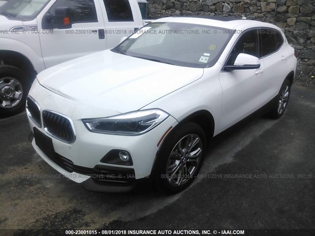 WBXYJ5C34JEF74047 - 2018 BMW X2 XDRIVE28I WHITE photo 2