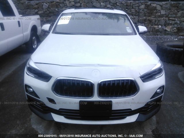 WBXYJ5C34JEF74047 - 2018 BMW X2 XDRIVE28I WHITE photo 6