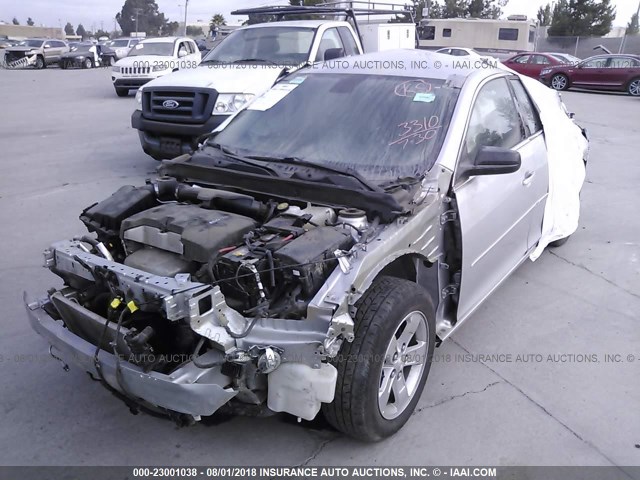 1G11A5SL8FF332725 - 2015 CHEVROLET MALIBU LS SILVER photo 2