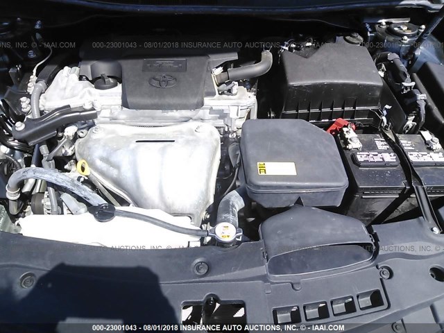 4T1BF1FKXGU244002 - 2016 TOYOTA CAMRY LE/XLE/SE/XSE BLUE photo 10