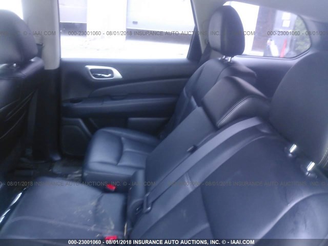 5N1AR2MM3DC641324 - 2013 NISSAN PATHFINDER S/SV/SL/PLATINUM 白色 照片 8