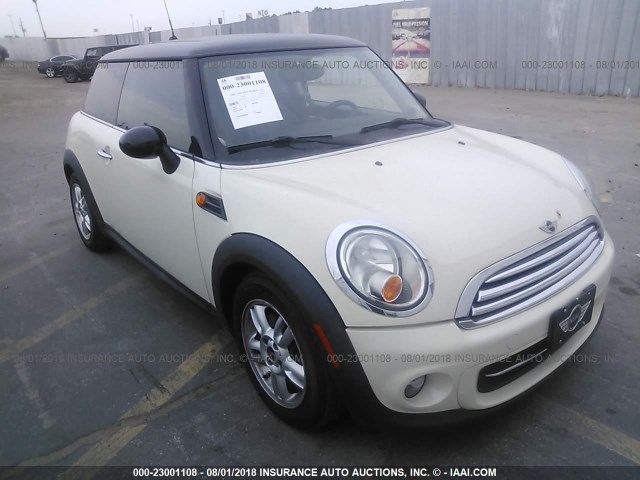 WMWSU3C56BT098438 - 2011 MINI COOPER WHITE photo 6