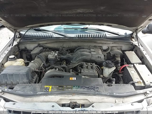 1FMZU73K54UA41347 - 2004 FORD EXPLORER XLT/XLT SPORT/NBX 银色 照片 10