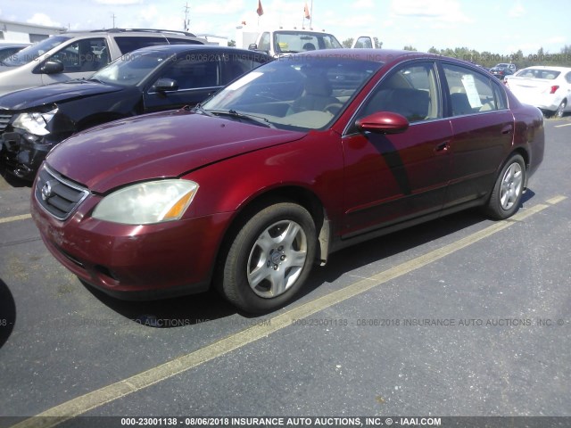 1N4AL11D93C350626 - 2003 NISSAN ALTIMA S/SL MAROON photo 2