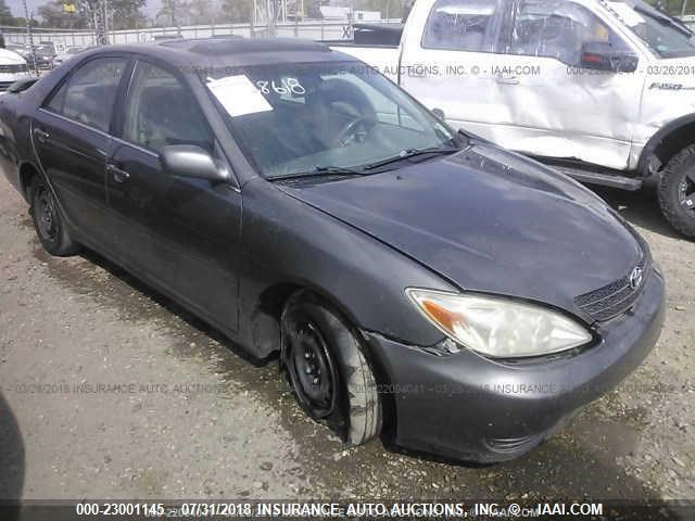 4T1BE32K83U768618 - 2003 TOYOTA CAMRY LE/XLE/SE GRAY photo 1