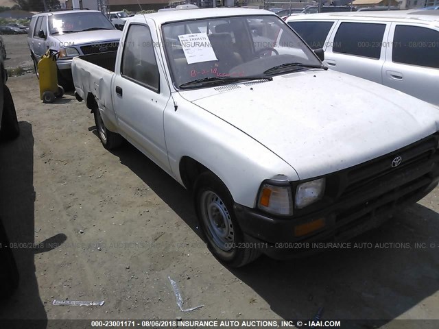 4TARN81A2RZ210828 - 1994 TOYOTA PICKUP 1/2 TON SHORT WHEELBASE STB WHITE photo 1