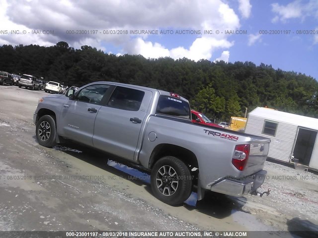 5TFDY5F19EX332623 - 2014 TOYOTA TUNDRA CREWMAX SR5 GRAY photo 3